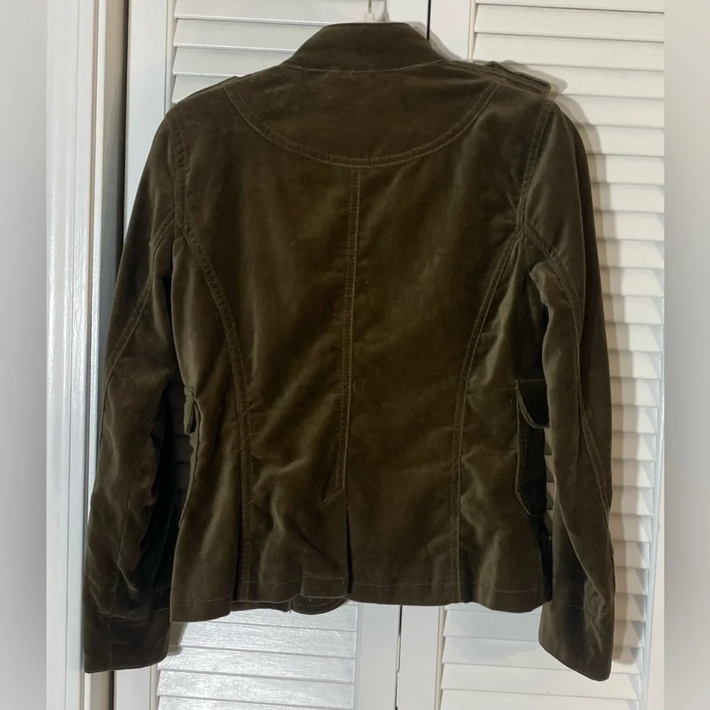 The Children’s Place Jacket Size 14/XL Lined Pockets Hook/Eye Decorative Cuffs